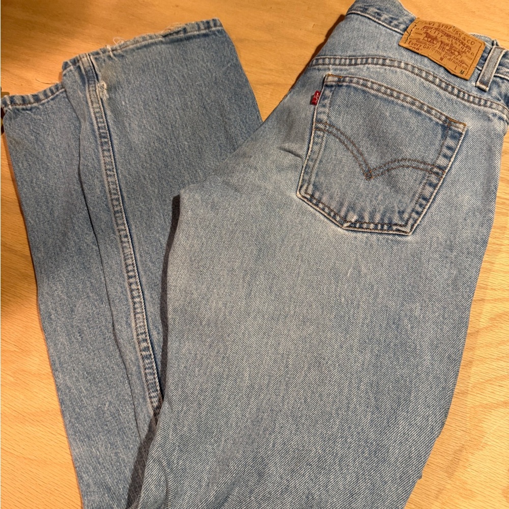 Levi's Light Blue Straight Jeans